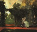 the laughed kiss 1909 Konstantin Somov sexual naked nude